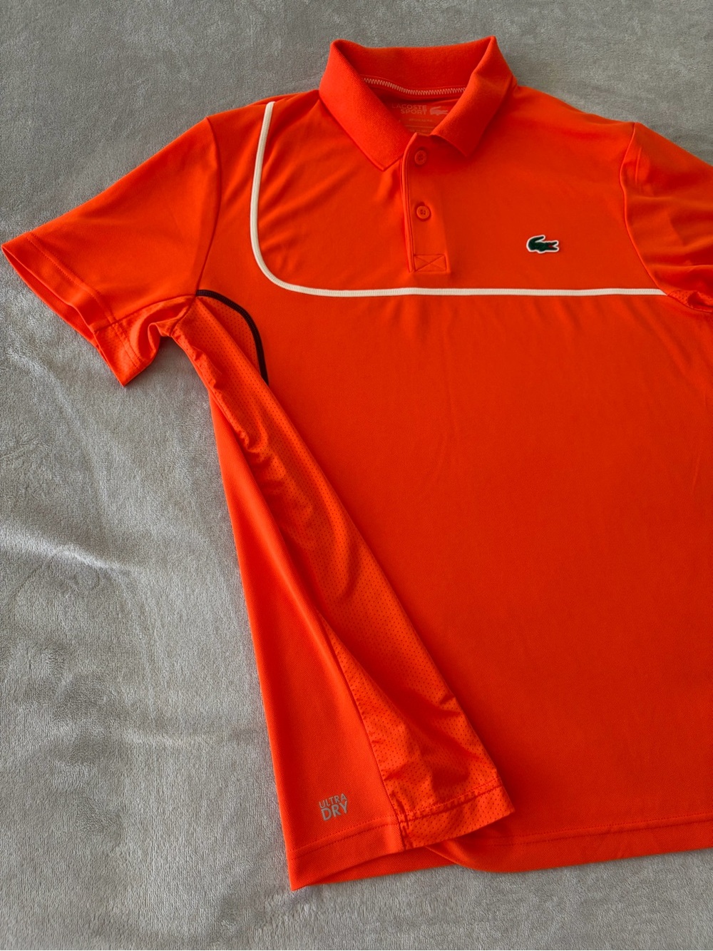 Lacoste Orange Polo - Picture 7 of 10